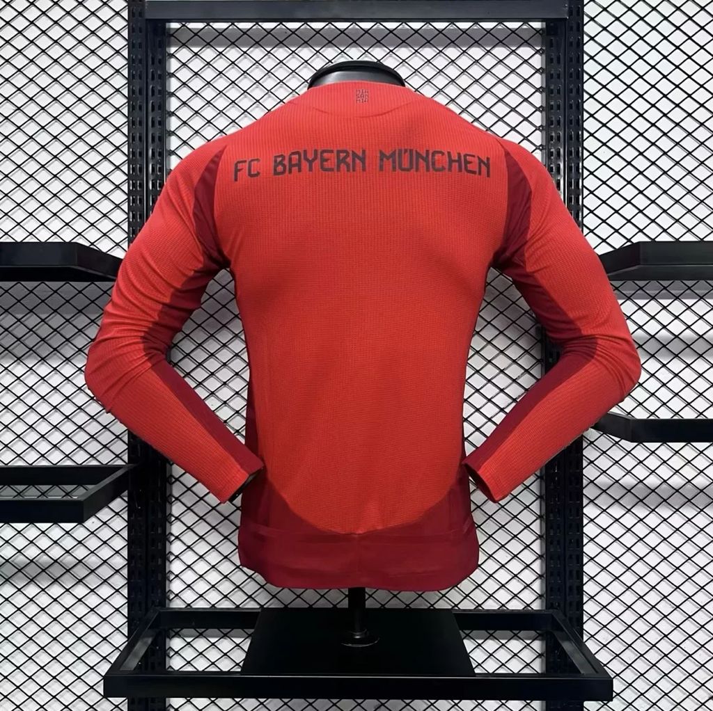 BAJO ENCARGO BAYERN MUNICH LOCAL MANGA LARGA 2024/25 VERSIÓN JUGADOR