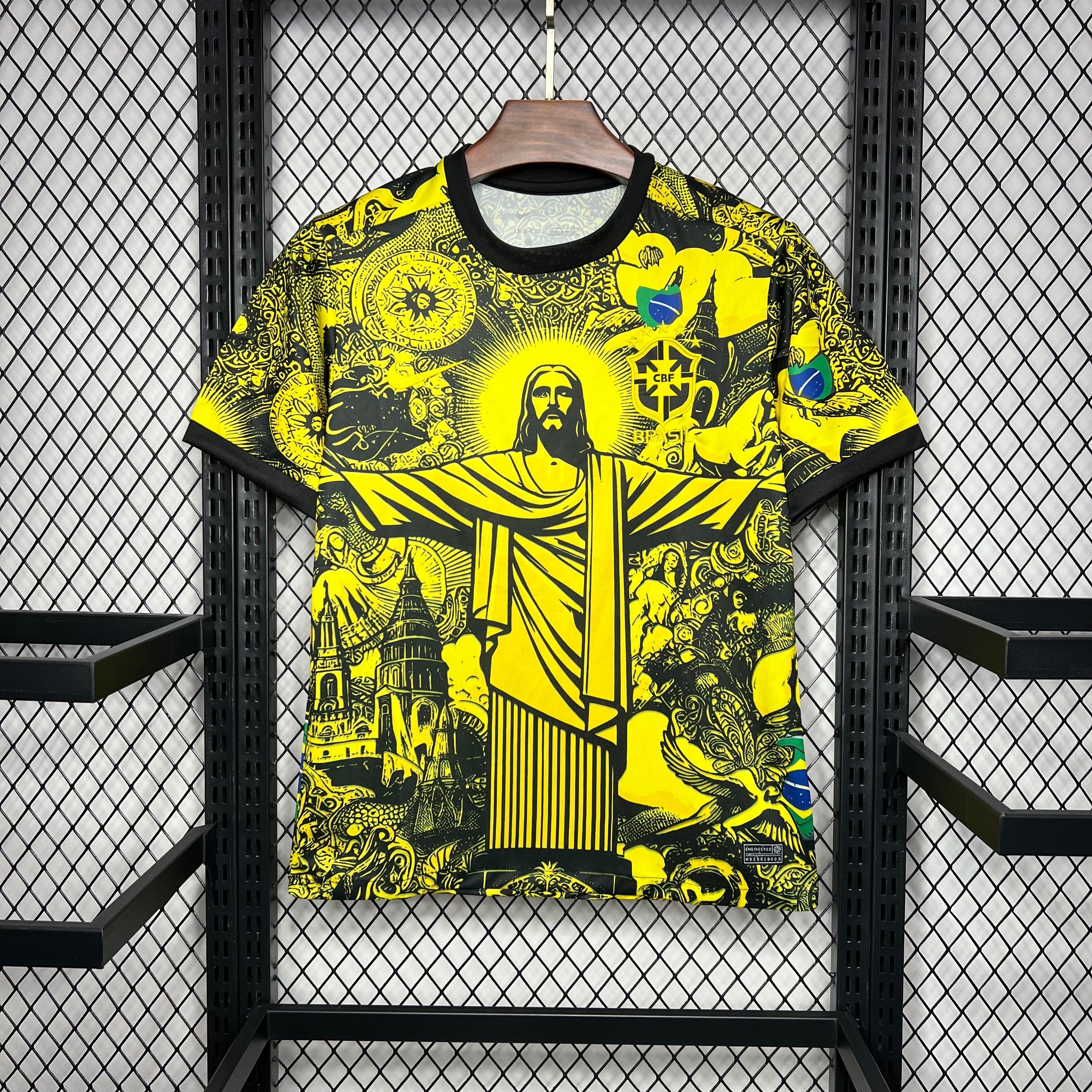 BAJO ENCARGO BRASIL "EDICIÓN CRISTO REDENTOR AMARILLA" 2024 VERSIÓN FAN