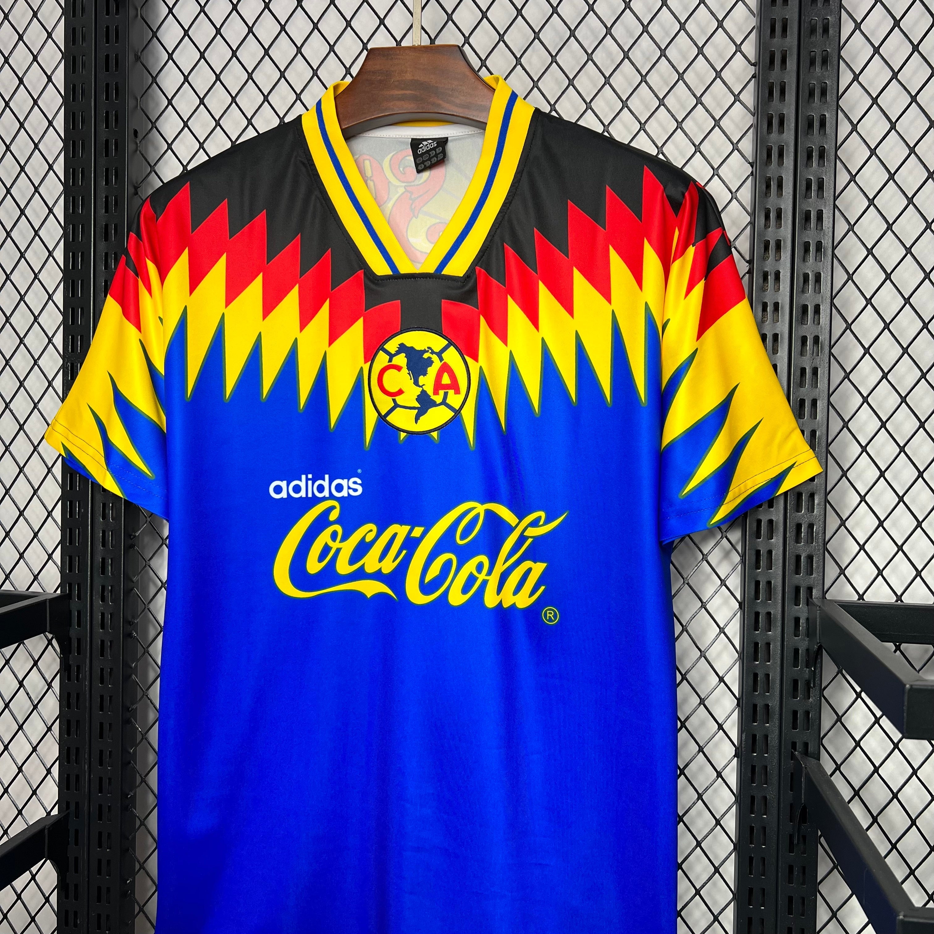 BAJO ENCARGO CLUB AMÉRICA VISITANTE DOS RETRO 1995 VERSIÓN FAN