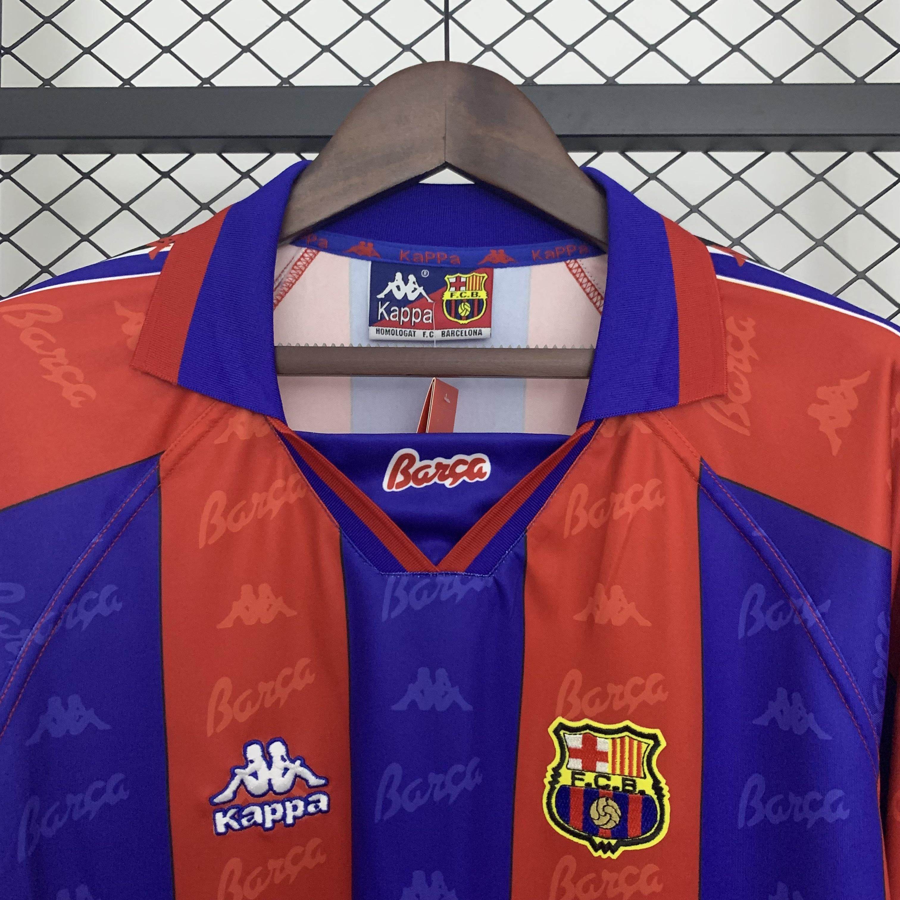 FC BARCELONA HOME LONG SLEEVE 1995 FAN VERSION