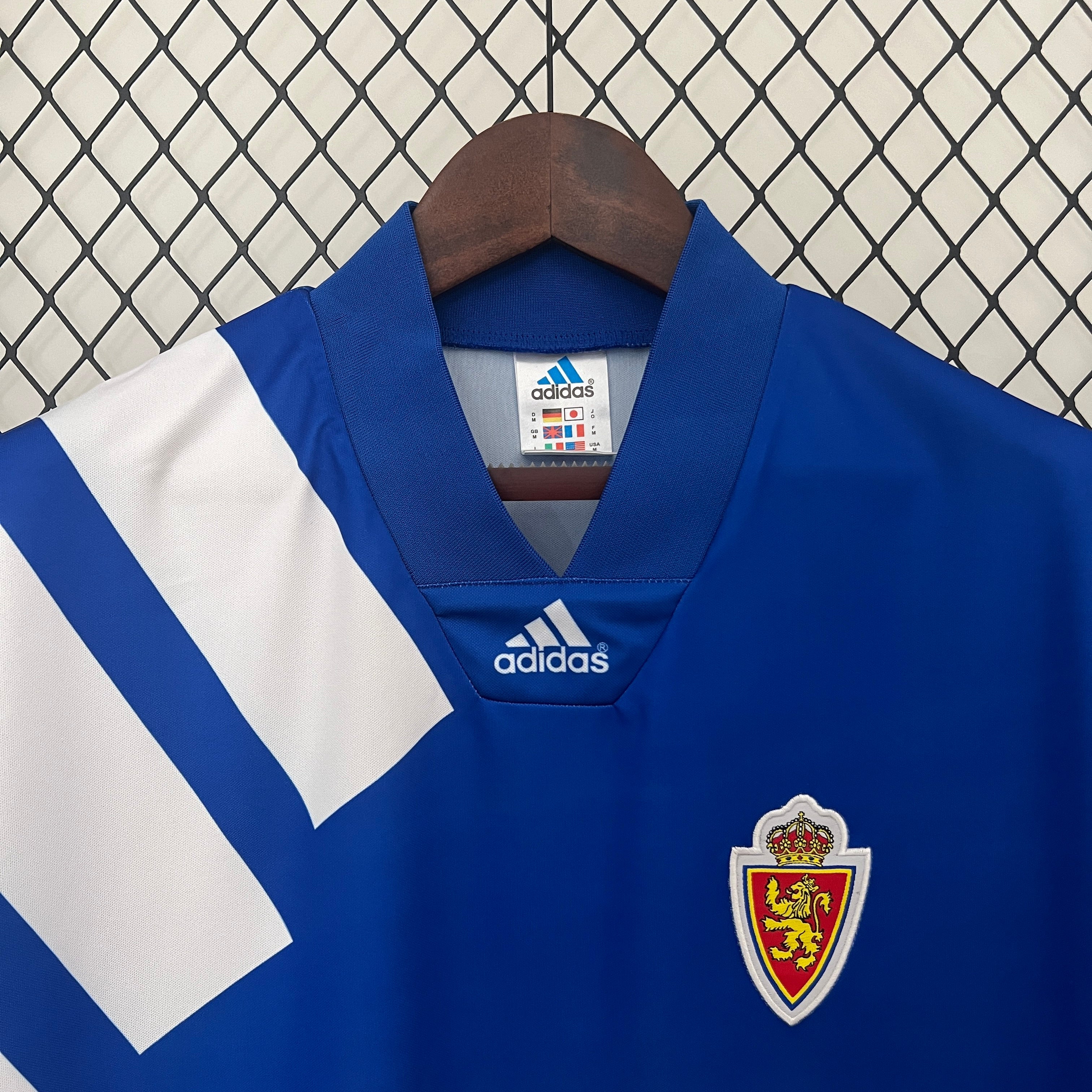 BAJO ENCARGO REAL ZARAGOZA VISITANTE RETRO 1992/93 VERSIÓN FAN