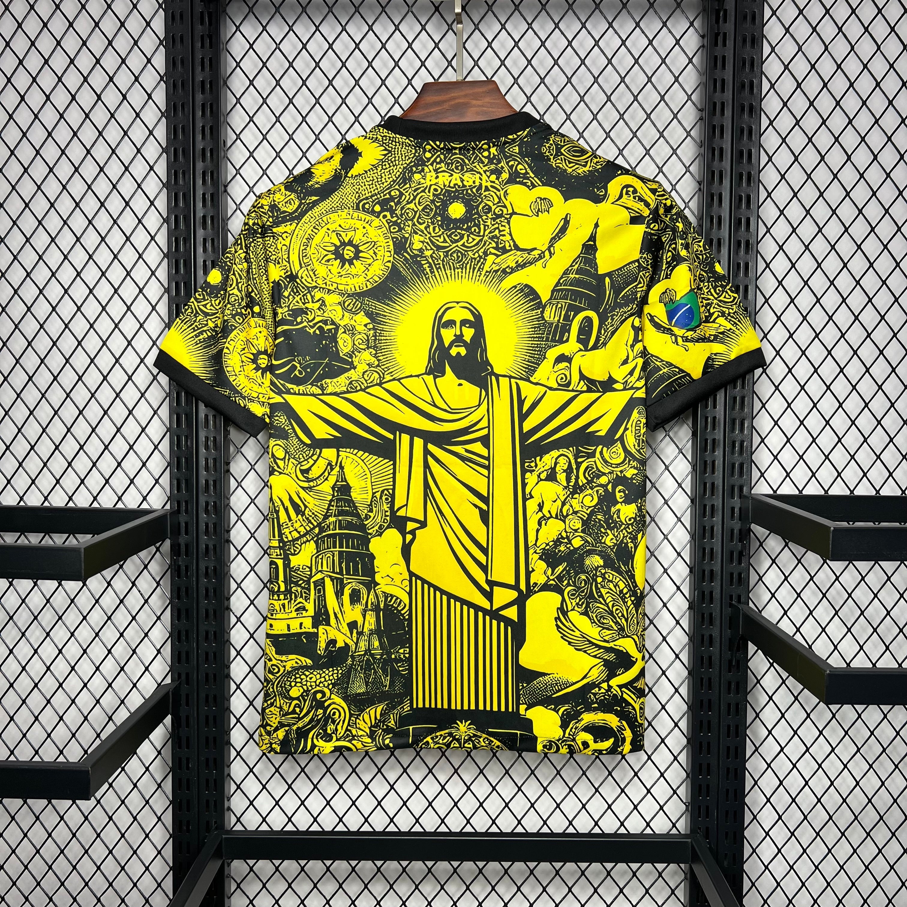BAJO ENCARGO BRASIL "EDICIÓN CRISTO REDENTOR AMARILLA" 2024 VERSIÓN FAN