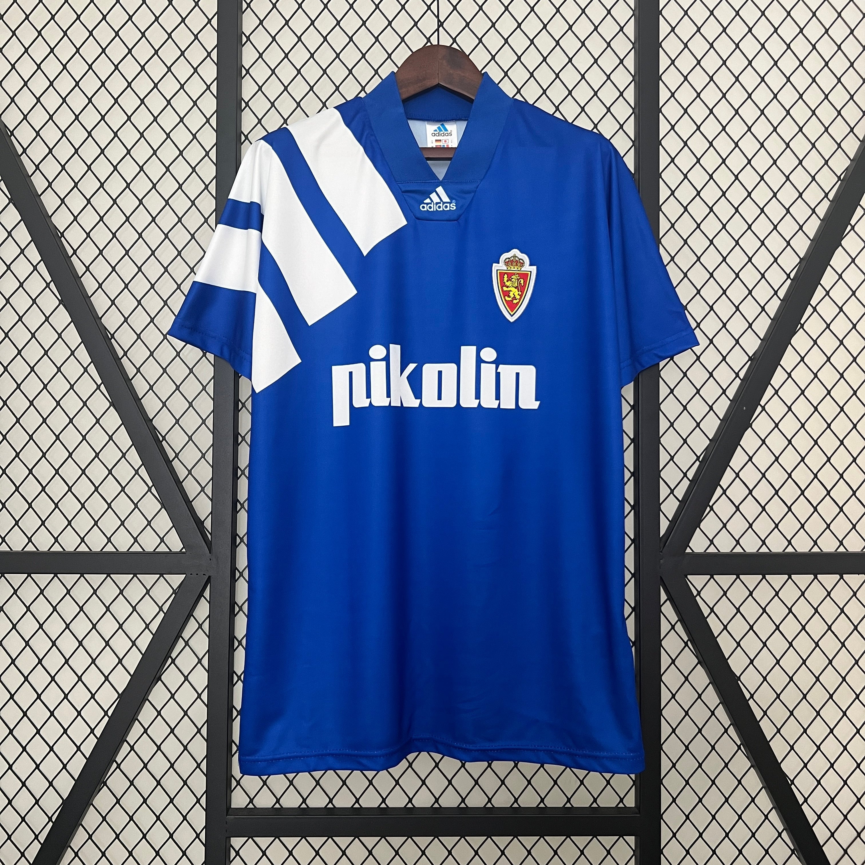 BAJO ENCARGO REAL ZARAGOZA VISITANTE RETRO 1992/93 VERSIÓN FAN