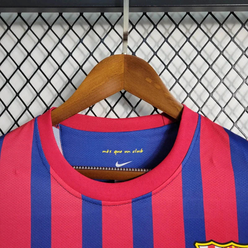 FC  BARCELONA RETRO MANGA LARGA 2011/12 VERSIÓN FAN
