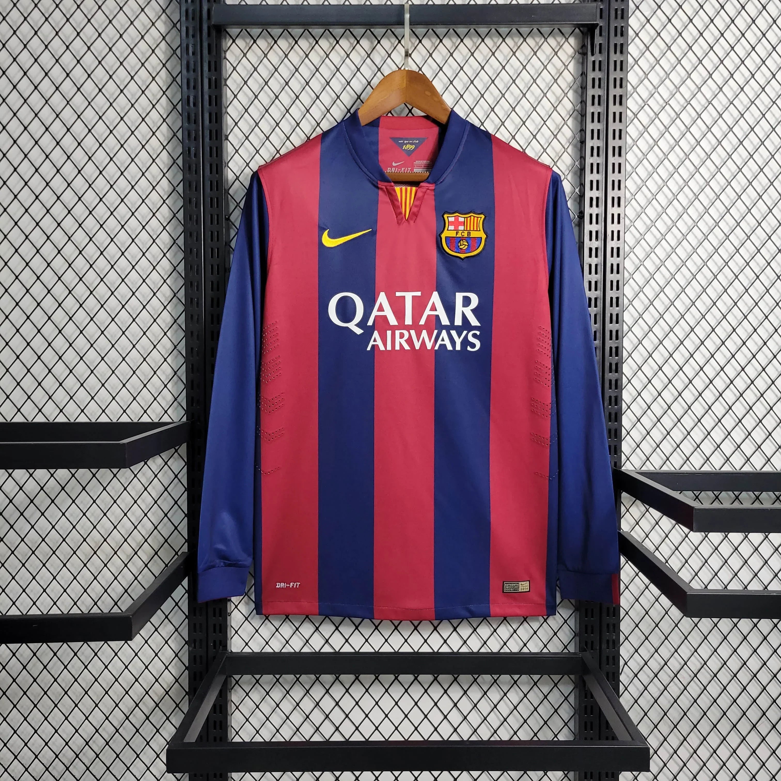 FC BARCELONA MANGA LARGA LOCAL 2014 VERSIÓN FAN