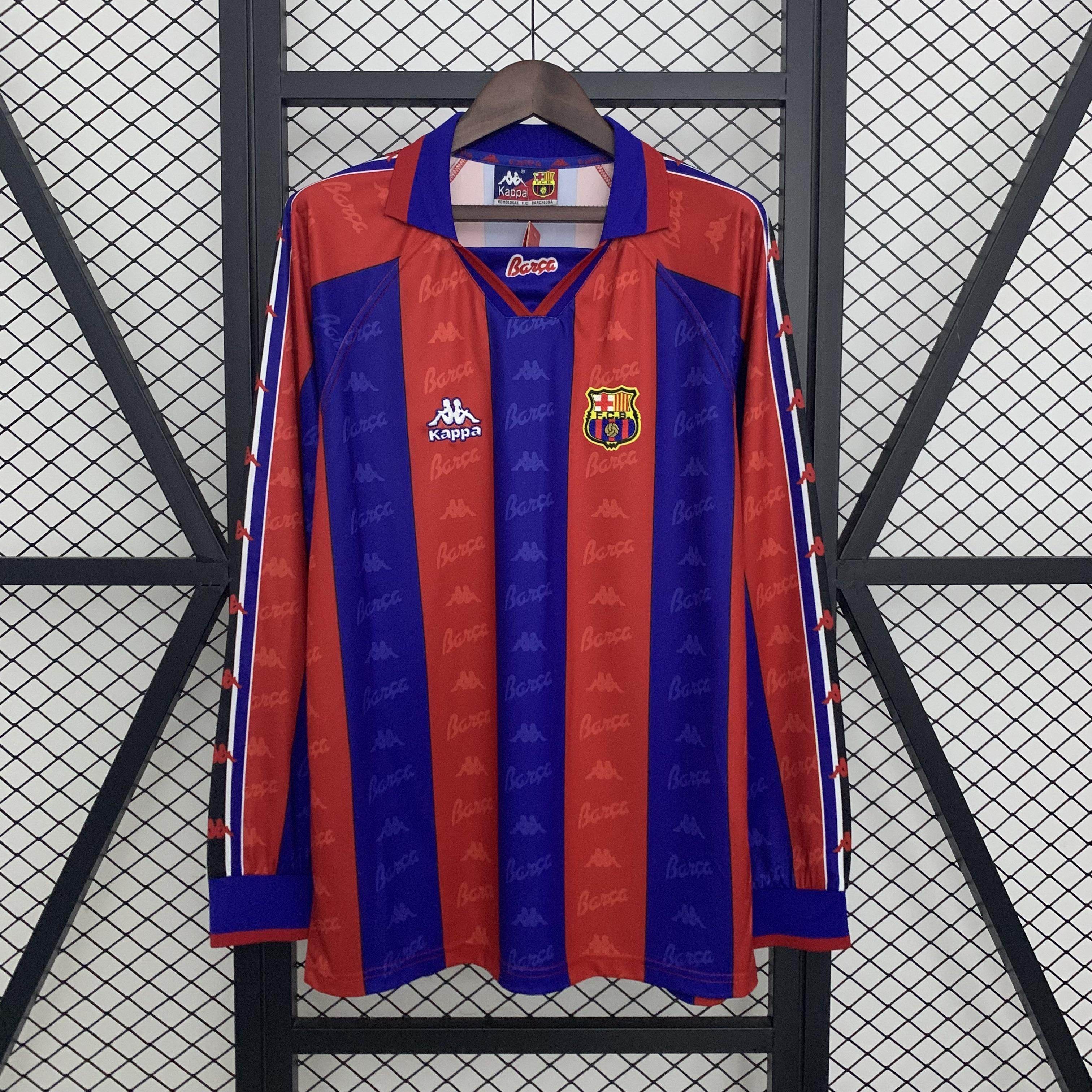 FC BARCELONA HOME LONG SLEEVE 1995 FAN VERSION