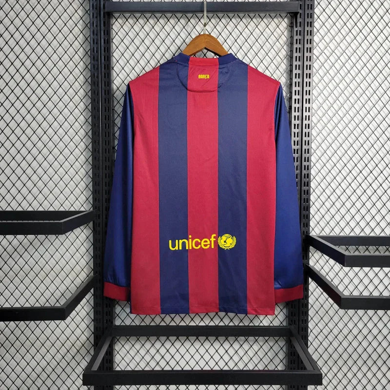 FC BARCELONA MANGA LARGA LOCAL 2014 VERSIÓN FAN