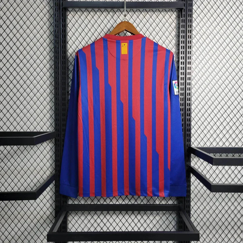 FC  BARCELONA RETRO MANGA LARGA 2011/12 VERSIÓN FAN