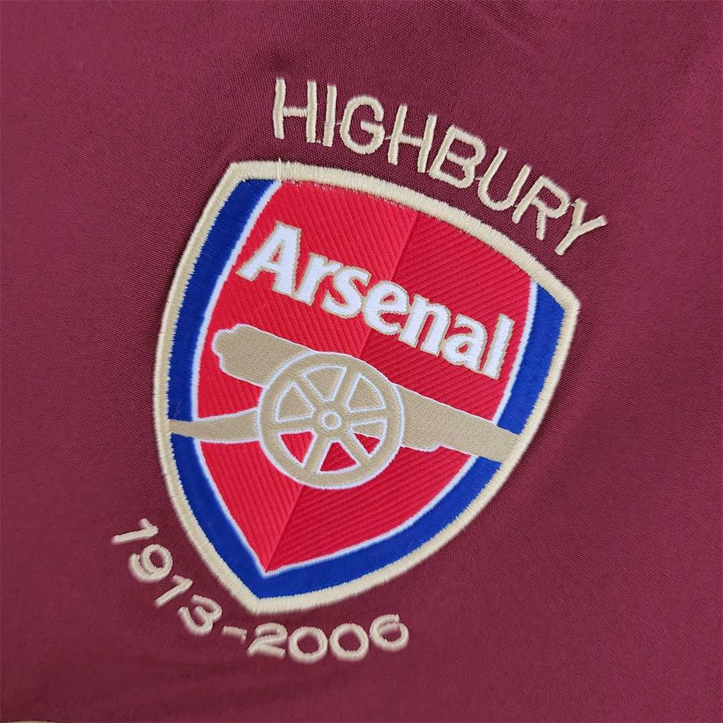 ARSENAL HOME LONG SLEEVE 2005  FAN VERSION
