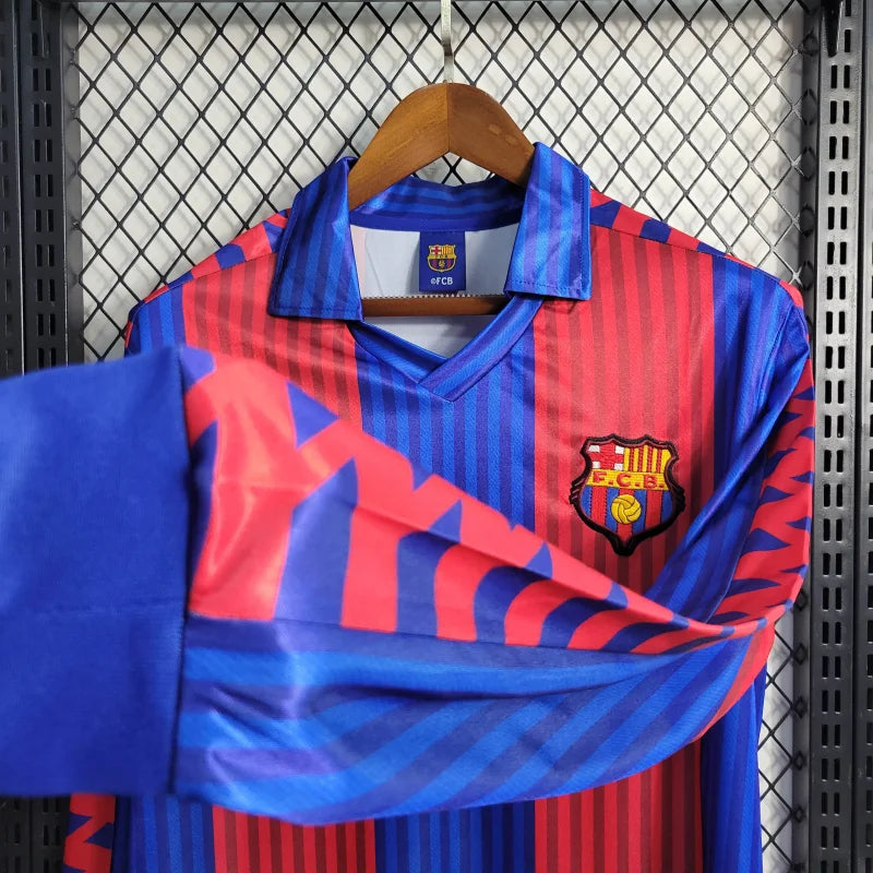 FC BARCELONA RETRO MANGA LARGA 1990/91 VERSIÓN FAN