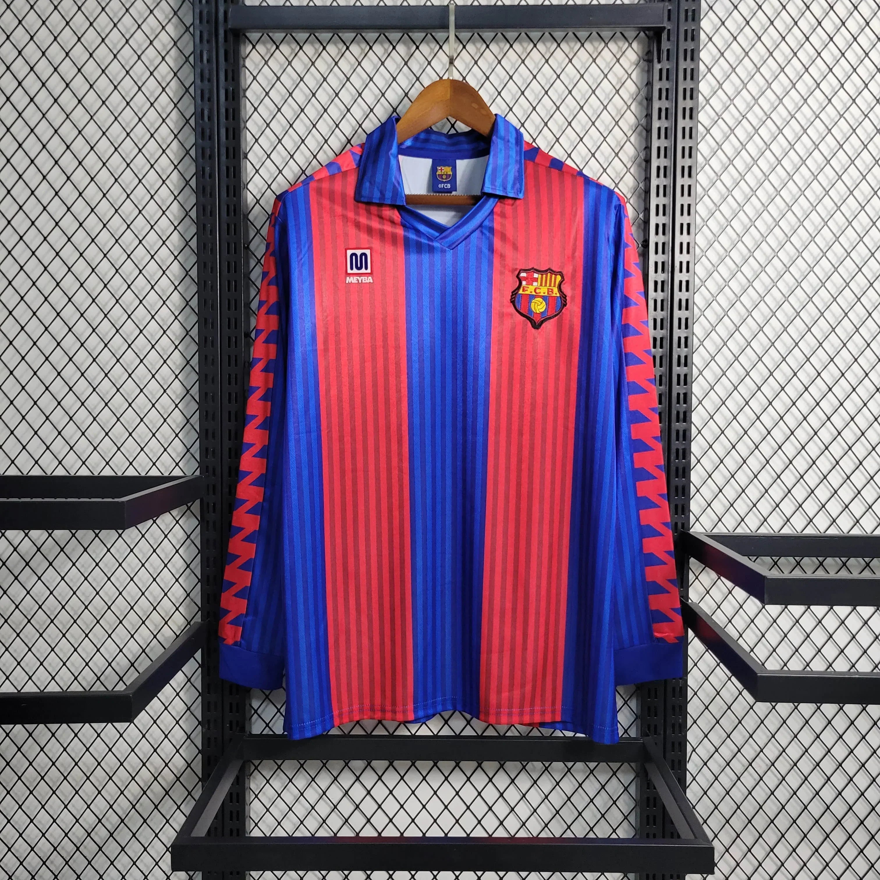 FC BARCELONA RETRO MANGA LARGA 1990/91 VERSIÓN FAN