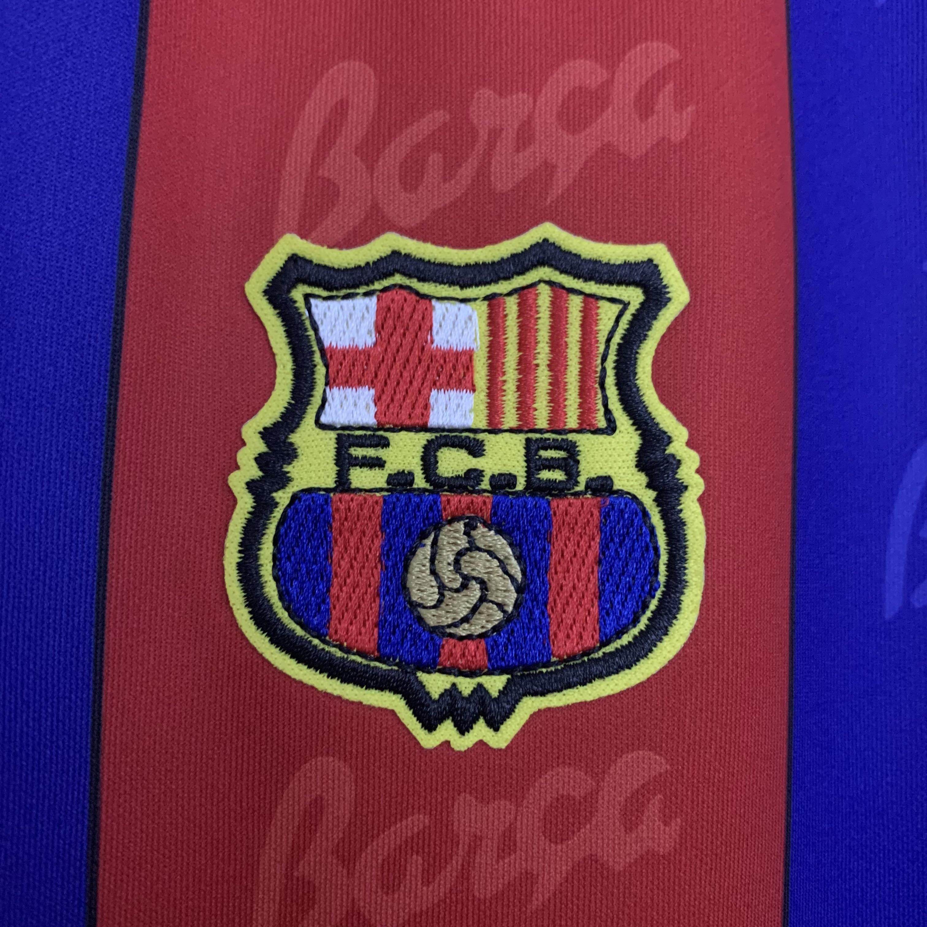 FC BARCELONA HOME LONG SLEEVE 1995 FAN VERSION