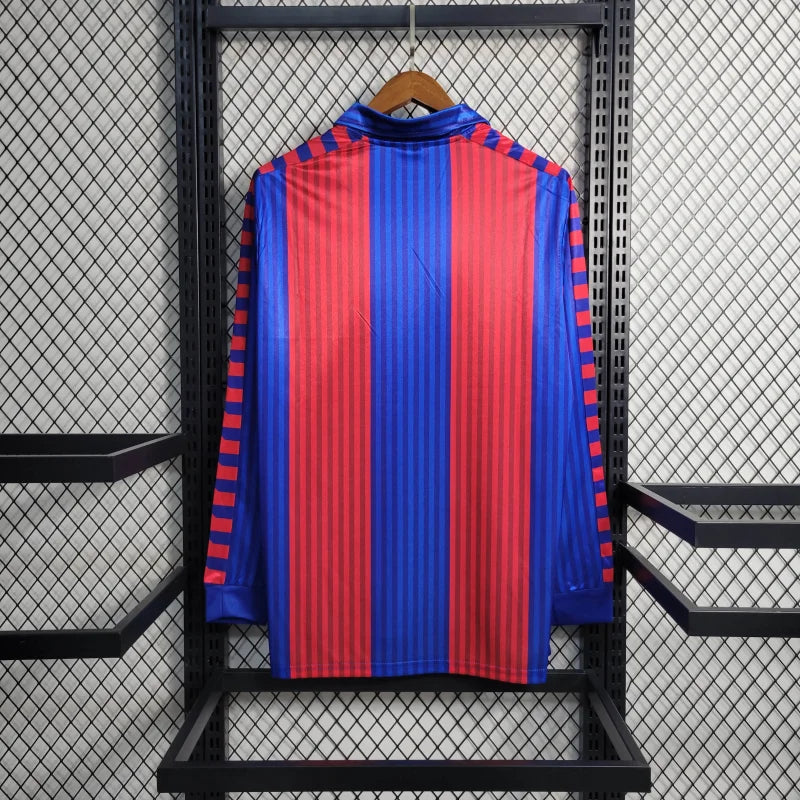 FC BARCELONA RETRO MANGA LARGA 1990/91 VERSIÓN FAN